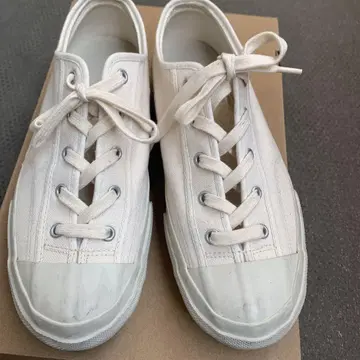 문스타 스니커즈 메이드 인 쿠루메 화이트 24cm