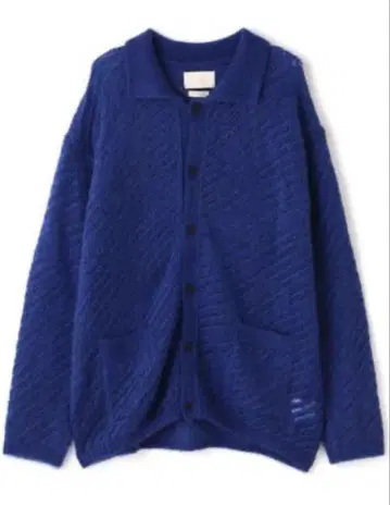 YOKE Silk Mohair Buttoned Cardigan 사이즈 2
