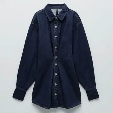 세일 ZARA 자라 데님 원피스 미니 원피스 인디고 M