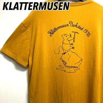 KLATTERMUSEN 클라터뮤젠 양면 프린트 티셔츠