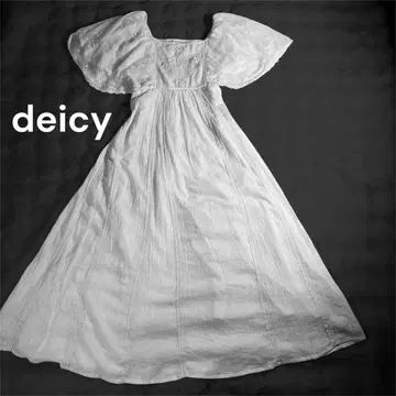 deicy 레이스 롱 원피스