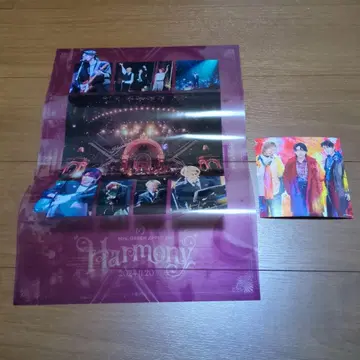 Mrs. GREEN APPLE Harmony A3 클리어 포스터 세트