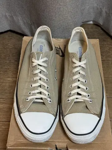 컨버스 올스타 캔버스 OX Usa 제작 카키 30cm 90년대