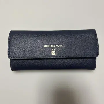 MICHAEL KORS 네이비 반지갑 장지갑