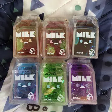 쥬스 박스 보이 츕루푸카 참 키링 풀세트