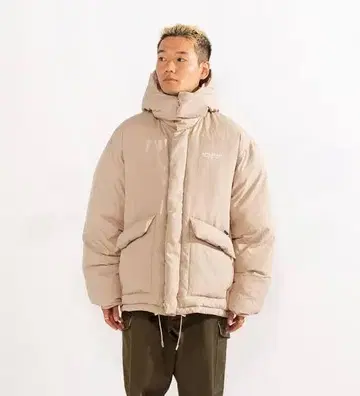 APPLEBUM Innercotton 후드 재킷 베이지