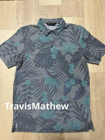 TravisMathew 트래비스매튜 피케 셔츠 꽃무늬