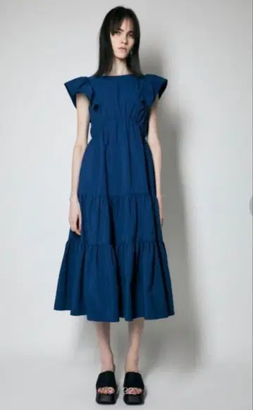 moussy FLARE SLEEVE 드레스