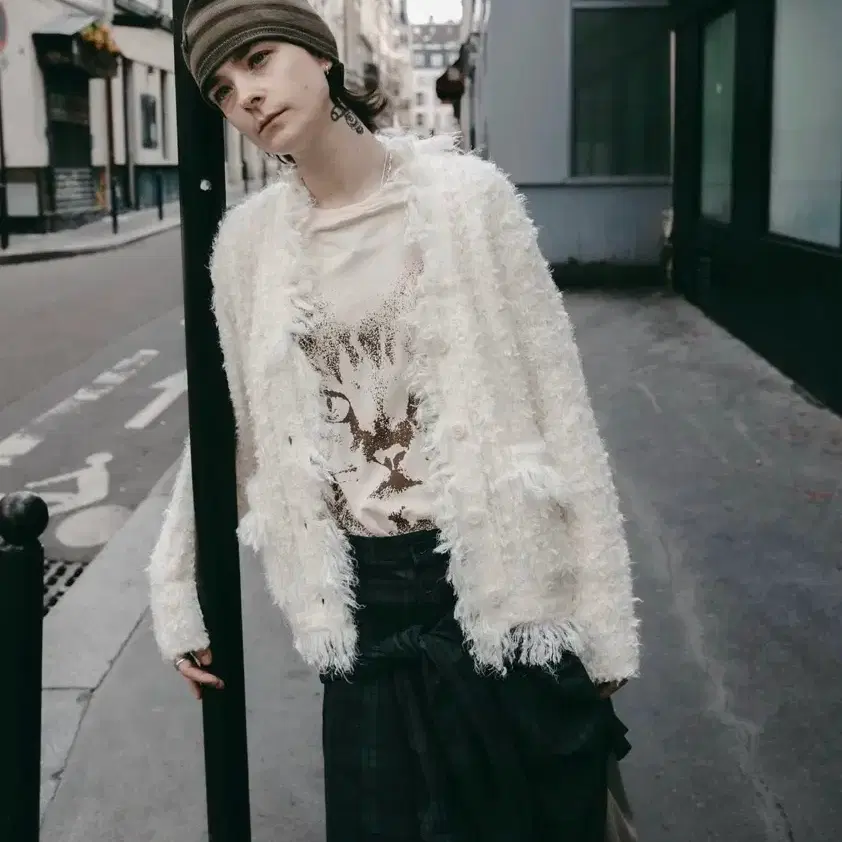 Kendall Jenner Theopen Product Soft Stitch Cardigan Kendall Jenner