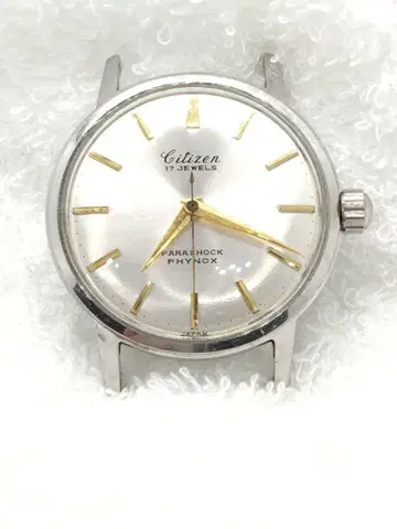 Citizen 17 Jewels 수동 와인딩 시계 (W250801)