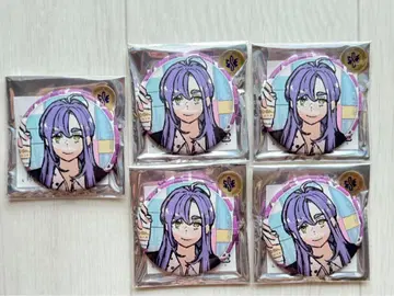 잭 잔느 4th 네지 쿠로몬 매트 캔뱃지