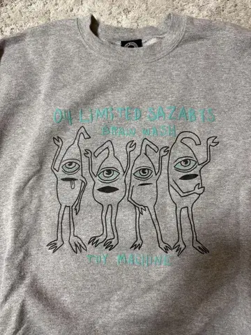 포리미 TOY MACHINE Collaboration Sweat L