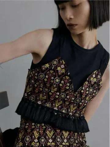 INDIA EMBROIDERY BUSTIER