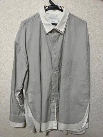 stein(슈타인) OVERSIZED 4 LAYERED SHIRT