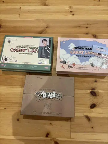 SEVENTEEN CARAT LAND FOLLOW 세트