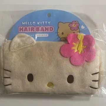 산리오 헬로키티 헤어밴드 햇볕에 탄 키티