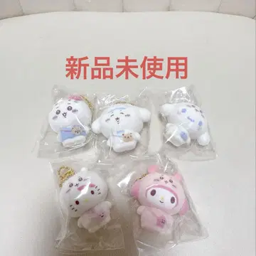 치이카와 산리오 플로키 마스코트 참 5종 세트