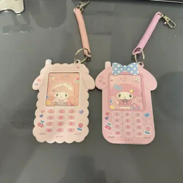 가라케 모양 카드 케이스 마이멜로디 마이 스위트 피아노 세트