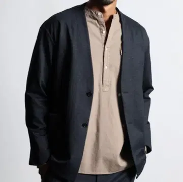 The Duffer of st.George 노카라 자켓