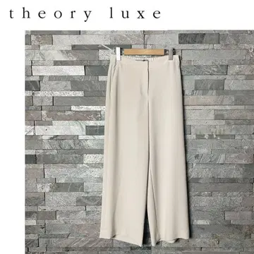 Theory luxe 띠어리 럭스 스트레치 와이드 팬츠 풀렝스