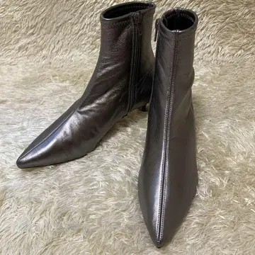 [미사용 새상품] 로코타 ROKOTA 메탈릭 스틸레토 부티