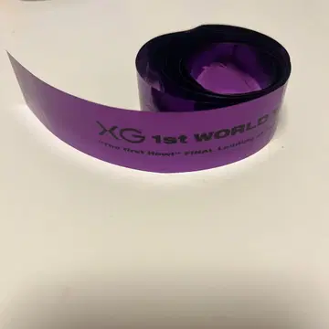 XG 1st WORLD TOUR 보라색 리본