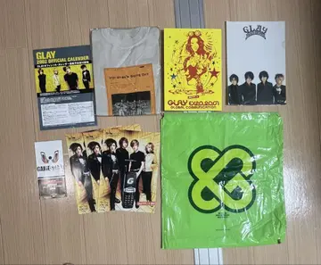 GLAY 굿즈 세트