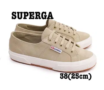SUPERGA 스웨이드 25cm