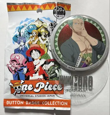 [익명 배송] ONEPIECE 캔뱃지 조로 유니버셜 USJ 시크릿
