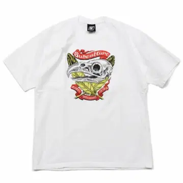 SUBCULTURE EAGLE SKULL HEAD T-SHIRT 티셔츠