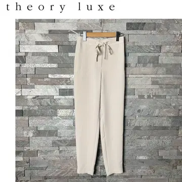 Theory luxe 띠어리 럭스 스트레치 슬림 조거 팬츠