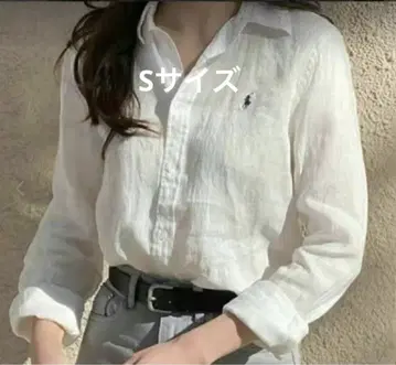 polo 폴로 랄프로렌 린넨 셔츠 린넨 100% 얇은 소재