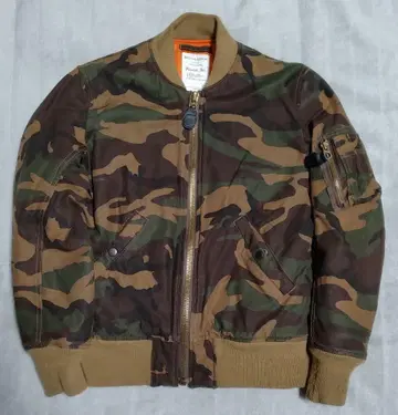 [ 면 100% ] Type MA-1 카모플라주 HOUSTON