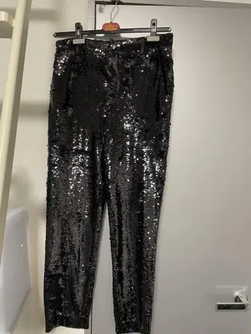 zara 블랙 스팽글 팬츠