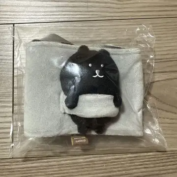 나가노 캐릭터즈 봉제 인형 드링크 홀더 다크 곰