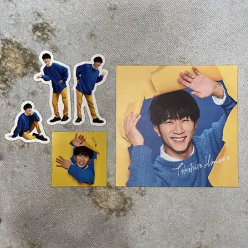 WEST. 하마다 타카히로 패미클럽 공식 굿즈 스티커 씰 메모장