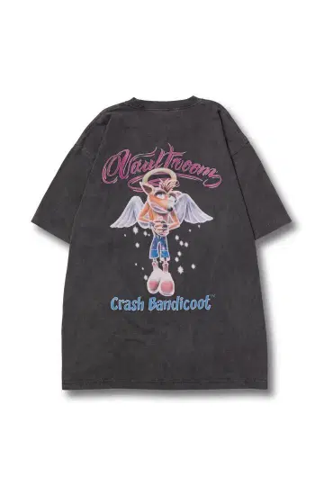 ANGEL TEE / CHARCOAL vaultroom 크러쉬