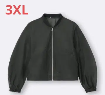 지유 GU 시어 블루종 3XL 완판템 온라인 한정 사이즈 새상품급