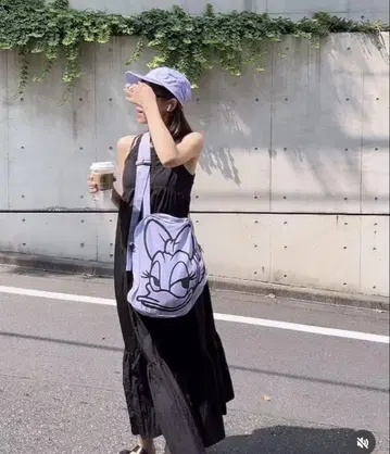 WCJ FACE DESIGN SHOULDER BAG 데이지