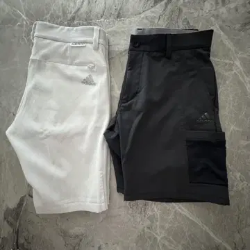adidas 골프웨어 숏팬츠 2벌 일괄