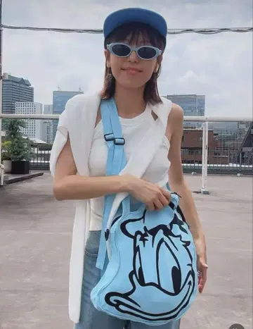 WCJ FACE DESIGN SHOULDER BAG 도날드