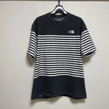 THE NORTH FACE 스트라이프 티셔츠
