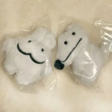 울프 군 봉제 인형 키링 웃사 & 울프 군