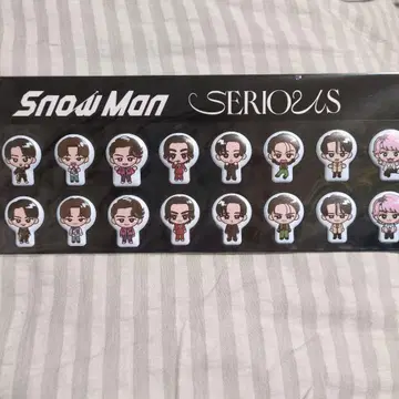 SnowMan SERIOUS 혜택 스노푸쿠 씰 a