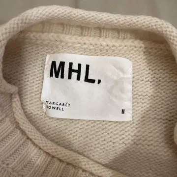 MHL, 아이보리 긴팔 니트 스웨터 II