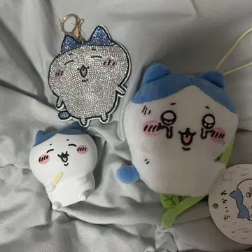 치이카와 하치와레 봉제 인형 키링