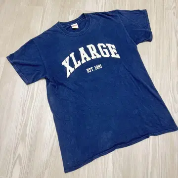 XLARGE 네이비 티셔츠 EST. 1991