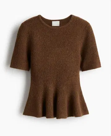 [완판템] H&M 페플럼 니트
