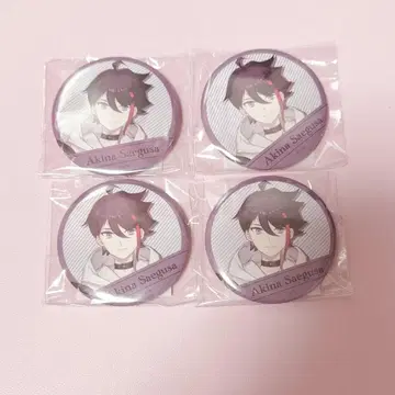 [Welcome Goods] 사에구사 아키나 캔뱃지 4점