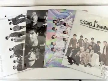 SnowMan 굿즈 클리어 파일 세트